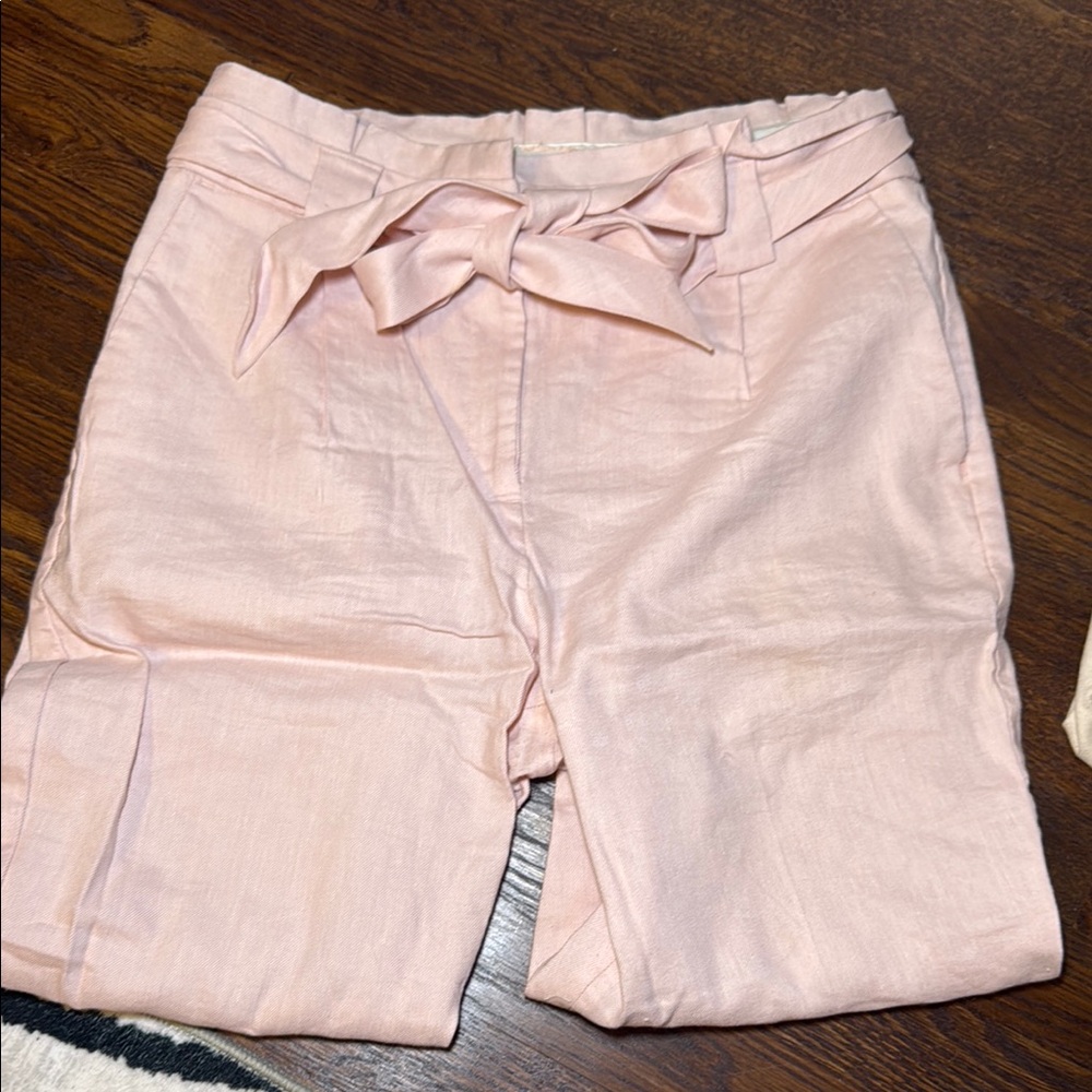 Pink Ankle Pants
